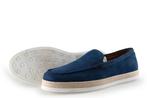 Manfield Loafers in maat 41 Blauw, Loafers, Manfield, Zo goed als nieuw, Verzenden