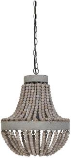 2dekans | Light & Living Hanglamp Luna - Grijs - Ø35,5 cm -, Ophalen of Verzenden, Gebruikt