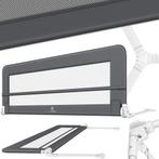 Bedhekje - 200 cm - Bedrand - Bedrail - Bedrek - Donkergrijs, Verzenden, Zo goed als nieuw