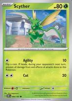 Scyther 004/197 reverse holo Obsidian flames, Hobby en Vrije tijd, Verzamelkaartspellen | Pokémon, Ophalen of Verzenden, Nieuw