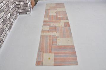 Zacht gekleurd uniek Kilim-kleed - Vloerkleed - 275 cm - 71 beschikbaar voor biedingen