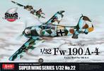 ZOUKEI-MURA SWS NO.22 FOCKE-WULF FW 190 A-4 1/32, Hobby en Vrije tijd, Modelbouw | Vliegtuigen en Helikopters, Verzenden, Nieuw