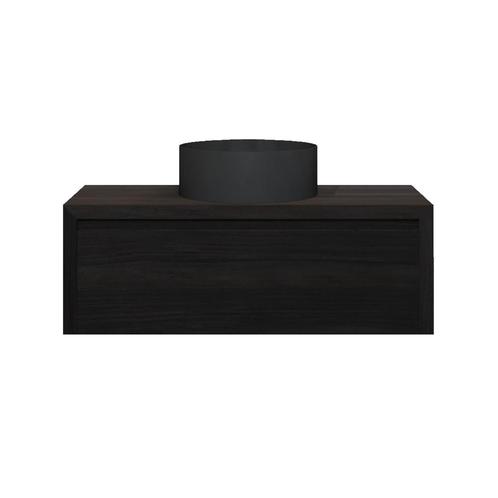 Gliss Design Onderkast Ares 90 cm Charcoal, Doe-het-zelf en Verbouw, Sanitair, Bad, Nieuw, Ophalen of Verzenden