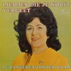Lp - De Zangeres Zonder Naam - Liedjes Die Je Nooit Meer Ver, Cd's en Dvd's, Vinyl | Nederlandstalig, Zo goed als nieuw, Verzenden