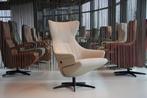 Gealux Basic 2018 design (relax) bijzet fauteuil stof/leer., Huis en Inrichting, Fauteuils, Ophalen of Verzenden, Nieuw, Leer