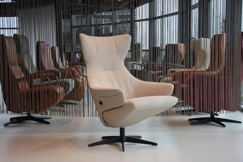 Gealux Basic 2018 design (relax) bijzet fauteuil stof/leer., Huis en Inrichting, Fauteuils, Nieuw, Leer, Stof, Ophalen of Verzenden