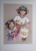 Yoko Tsuno - Gesigneerde offset prent - Yoko Tsuno en Roosje, Boeken, Nieuw