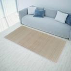 vidaXL Tapijten 2 st rechthoekig 120x180 cm bamboe, Verzenden, Nieuw, Beige