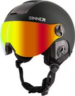 SINNER - Bullit Visor - Mat Zwart - Unisex - Maat 57, Verzenden, Zo goed als nieuw