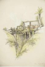 Persisch Waterrad, David Roberts 1846-1849, Ophalen