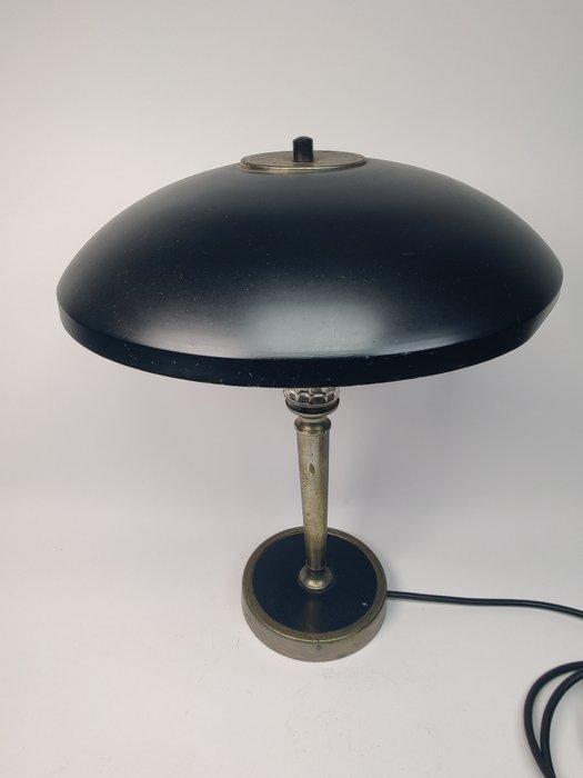Bureaulamp - Metaal, Messing, Glas - Tafel lamp, Antiek en Kunst, Curiosa en Brocante