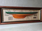 Halfmodel - Yacht Shamrock 1899, Hobby en Vrije tijd, Nieuw
