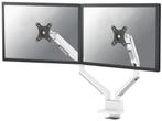 Neomounts DS70-250WH2 - Bureaumount - 2x 32 schermen - Full, Computers en Software, Monitoren, Verzenden, Zo goed als nieuw, Neomounts