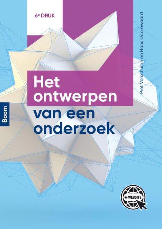 9789024427819 Het ontwerpen van een onderzoek | Tweedehands, Boeken, Schoolboeken, Zo goed als nieuw, Verzenden