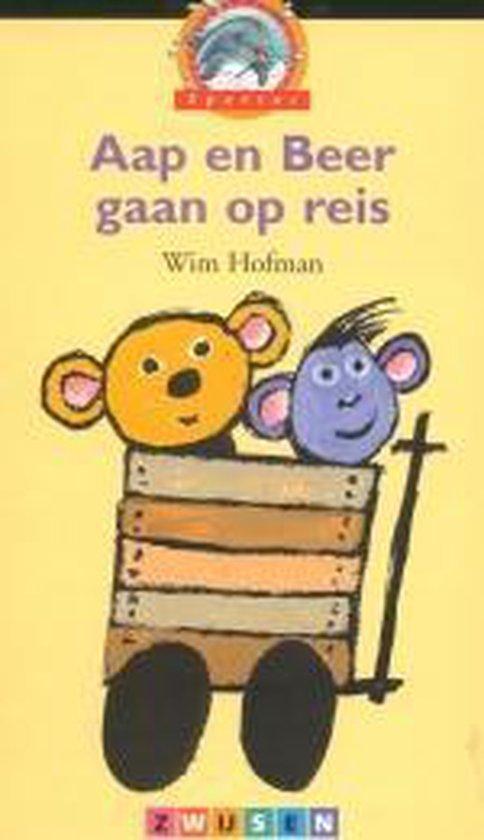 Aap En Beer Gaan Op Reis 9789027644862 Wim Hofman, Boeken, Kinderboeken | Jeugd | onder 10 jaar, Gelezen, Verzenden