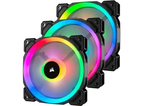 Veiling - Corsair LL120 RGB LED PWM fan - 3 Fan Pack, Computers en Software, Computerkoelers