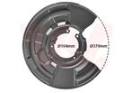 REMSCHIJF BESCHERMER VOOR BMW 1 F20/F21 2011-2015, Auto-onderdelen, Remmen en Aandrijving, Ophalen of Verzenden, Nieuw