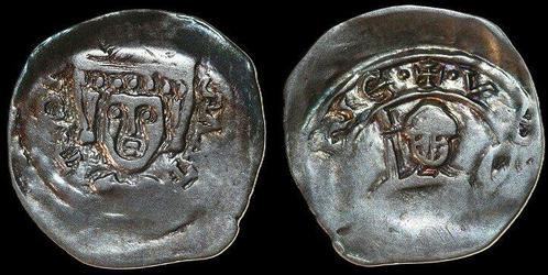 1202-1256 Kaernten St Veit Bernhard Ii Pfennig Nd Cna Cb 12a, Postzegels en Munten, Munten | Europa | Niet-Euromunten, Verzenden