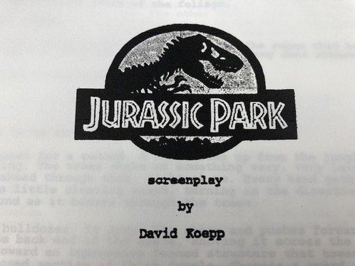 Jurassic Park - Sam Neill, Jeff Goldblum and Richard, Verzamelen, Film en Tv