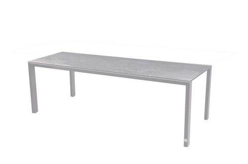 4 Seasons Outdoor Goa tafel frost grey met keramisch blad, Tuin en Terras, Tuinsets en Loungesets, Ophalen of Verzenden