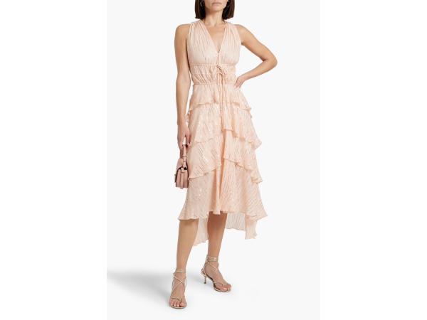 Veiling - Maje Blush Jurk Maat 36 Licht roze, Kleding | Dames, Jurken
