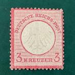 Duitse Rijk 1872 - 3 Kreuzer kleine Brutschield - Michel 9, Postzegels en Munten, Postzegels | Europa | Duitsland, Gestempeld