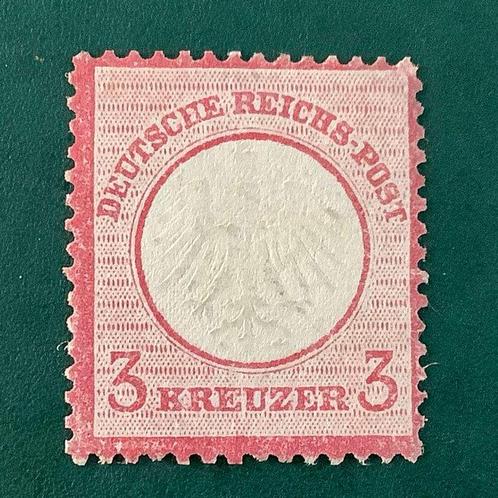 Duitse Rijk 1872 - 3 Kreuzer kleine Brutschield - Michel 9, Postzegels en Munten, Postzegels | Europa | Duitsland