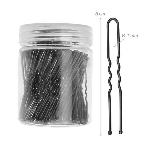 Alista Zwarte Haarspelden 5 cm 160 stuks, Sport en Fitness, Ballet, Verzenden