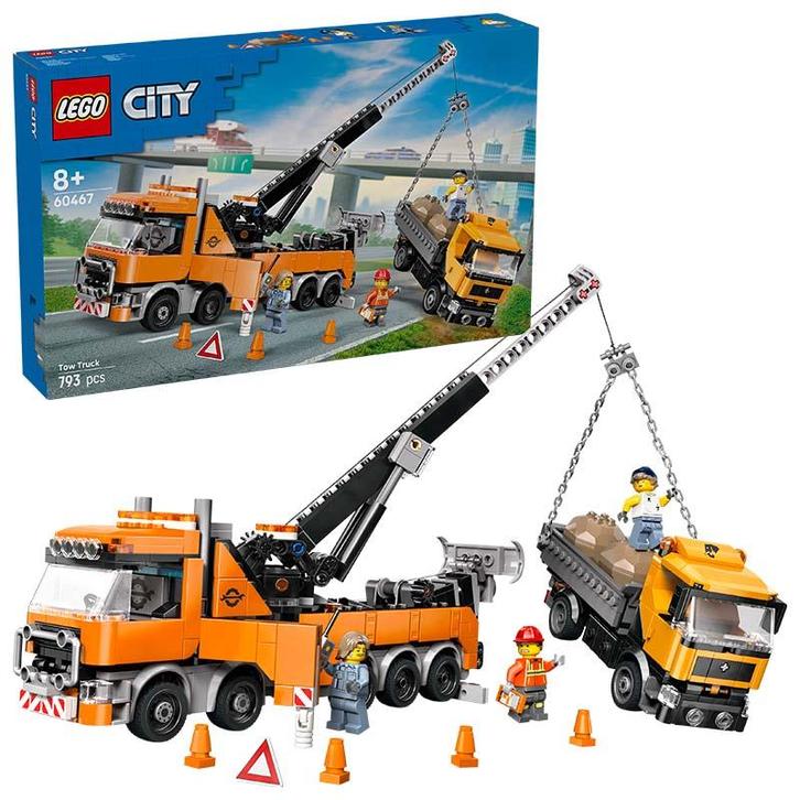 LEGO City - Heavy-Duty Recovery Tow Truck with Crane 60467, Kinderen en Baby's, Speelgoed | Duplo en Lego, Ophalen of Verzenden