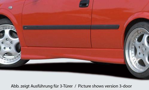 Rieger side skirt | Astra G - 5-drs., Sedan, Stationwagon |, Auto-onderdelen, Carrosserie en Plaatwerk, Nieuw, Opel, Verzenden