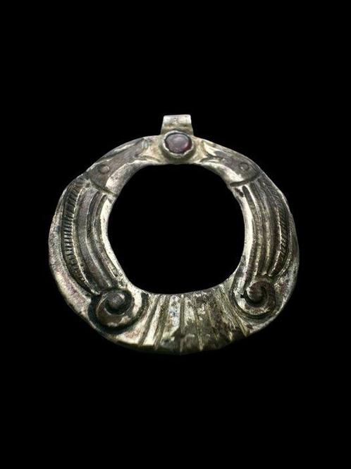 Viking periode Verguld, Zilver Halsketting, Antiek en Kunst, Antiek | Overige Antiek