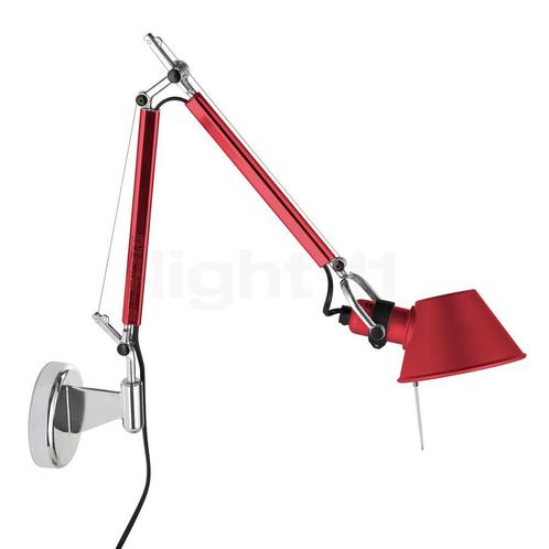 Artemide Tolomeo Micro Parete, rood (Wandlampen), Huis en Inrichting, Lampen | Wandlampen, Nieuw, Verzenden