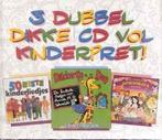 cd - Various - 3 Dubbel Dikke CD Vol Kinderpret!, Verzenden, Zo goed als nieuw