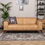40% Korting: Industriële bank 2,5-zits Vegas eco-leer beige, Ophalen, Zo goed als nieuw, Leer, Industrieel, Modern
