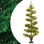 vidaXL Kunstkerstboom met verlichting en pot 120 cm PVC, Diversen, Kerst, Verzenden, Nieuw
