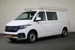 Volkswagen Transporter 2.0 TDI L2 H1 DC 150pk Airco Navigati, Stof, Gebruikt, Euro 6, Volkswagen