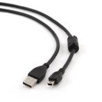 Cablexpert USB kabel - USB A naar Mini USB - USB 2.0 - 1.8m, Computers en Software, Pc- en Netwerkkabels, Verzenden, Nieuw