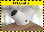 Stekkerdoos Met 2 USB Poorten en 2 Stopcontacten - Randaarde, Verzenden, Nieuw