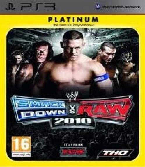 WWE SmackDown vs Raw 2010 (platinum) (PlayStation 3), Spelcomputers en Games, Games | Sony PlayStation 3, Gebruikt, Vanaf 12 jaar