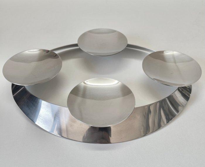 Georg Jensen - Kandelaar Lysestge - Staal - Design, Antiek en Kunst, Curiosa en Brocante