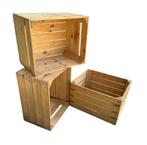 Fruitkist AA kwaliteit -gebruikt  - Super mooie kisten!, Huis en Inrichting, Woonaccessoires | Kisten, Minder dan 50 cm, Gebruikt
