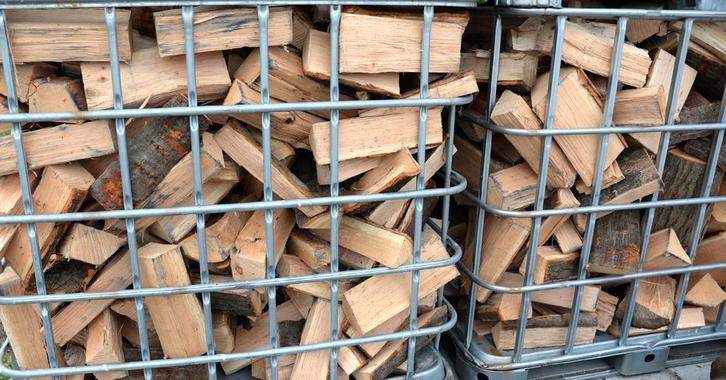 Haardhout Brandhout Kachelhout Eiken €125,- Tilburg, Tuin en Terras, Haardhout, Blokken, 6 m³ of meer, Eikenhout