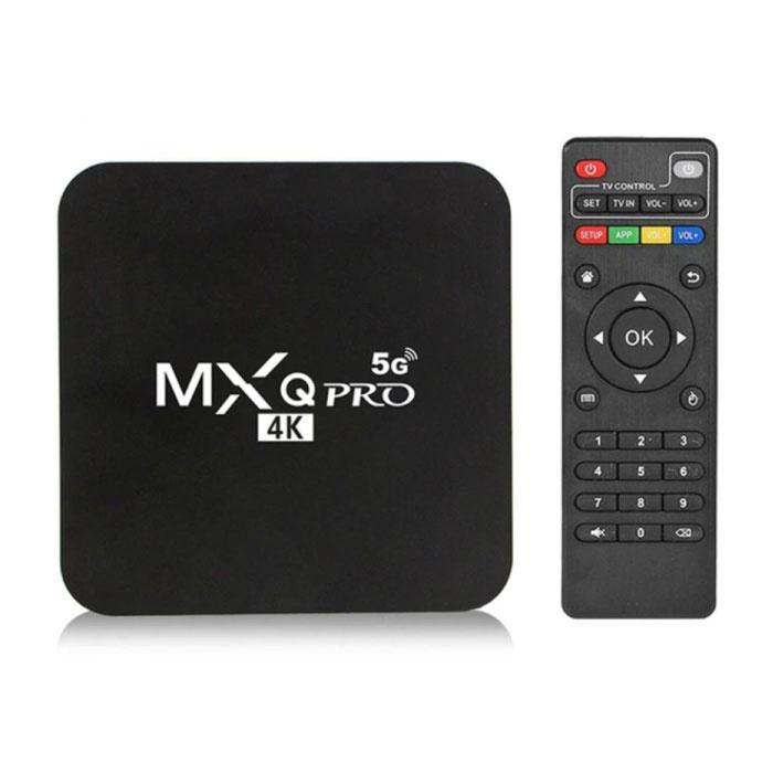 MXQ Pro 4K TV Box Mediaspeler Android Kodi - 5G - 1GB RAM -, Audio, Tv en Foto, Televisie-accessoires, Nieuw, Verzenden