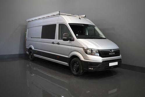 MAN TGE 3.180 180 pk DSG Aut. L4H3 DC Dubbel Cabine BPM VRIJ, Auto's, Bestelauto's, Onderhoudsboekje, Lease, Automaat, Overige kleuren