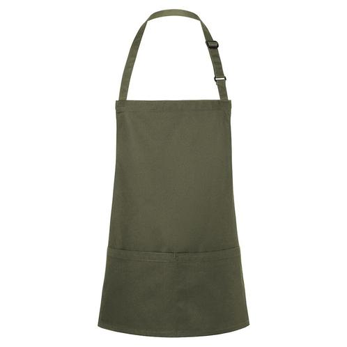 GGM Gastro | (6 stuks) KARLOWSKY | Slabbenschort Kort Basic, Huis en Inrichting, Keuken | Textiel, Groen, Nieuw, Schort, Verzenden