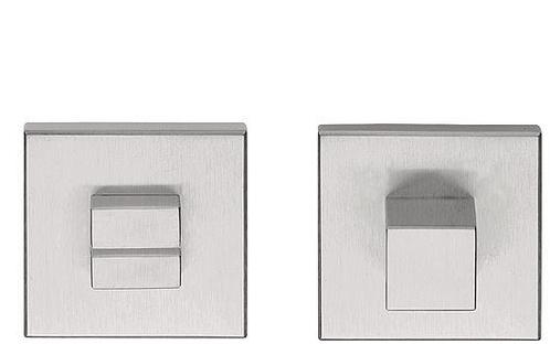 Toiletgarnituur SQUARE LSQWC50B RVS Gepolijst, Doe-het-zelf en Verbouw, Hang- en Sluitwerk, Nieuw, Ophalen of Verzenden