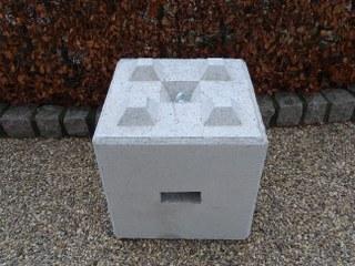 Beton ballast blokken tent marktkraam vlaggenstok verzwaring, Diversen, Overige Diversen, Nieuw
