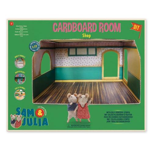 Het Muizenhuis - Kartonnen miniatuur winkel, Kinderen en Baby's, Speelgoed | Overig