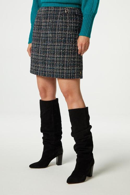 -50% Fabienne Chapot  Fabienne Chapot Clt-251-ski-aw23 dora, Kleding | Dames, Rokken, Zwart, Nieuw, Verzenden