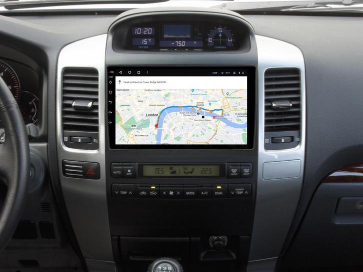 Toyota Landcruiser I20 navigatie carkit android 14 carplay, Auto diversen, Autoradio's, Nieuw, Ophalen of Verzenden